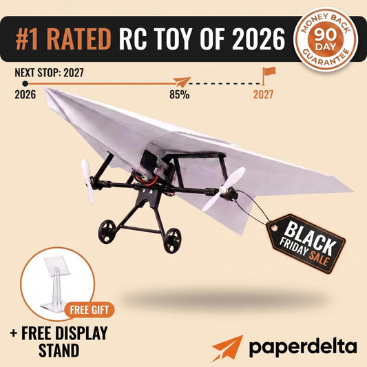 PaperDelta™ - RC Paper Airplane Kit