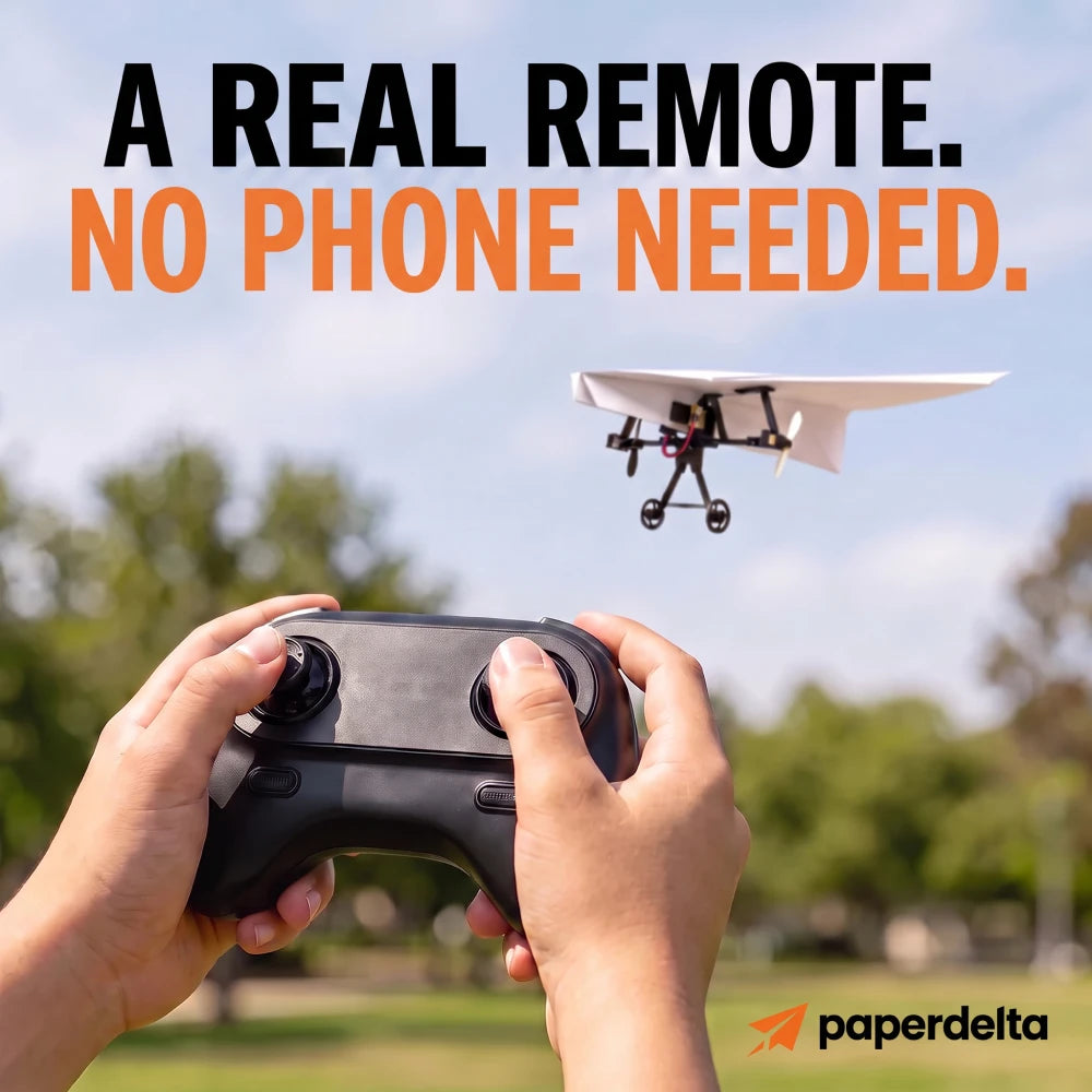 PaperDelta™ - RC Paper Airplane Kit