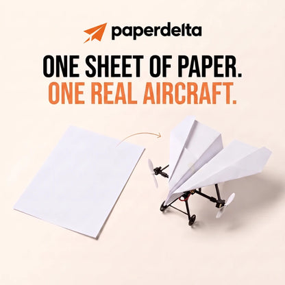 PaperDelta™ - RC Paper Airplane Kit